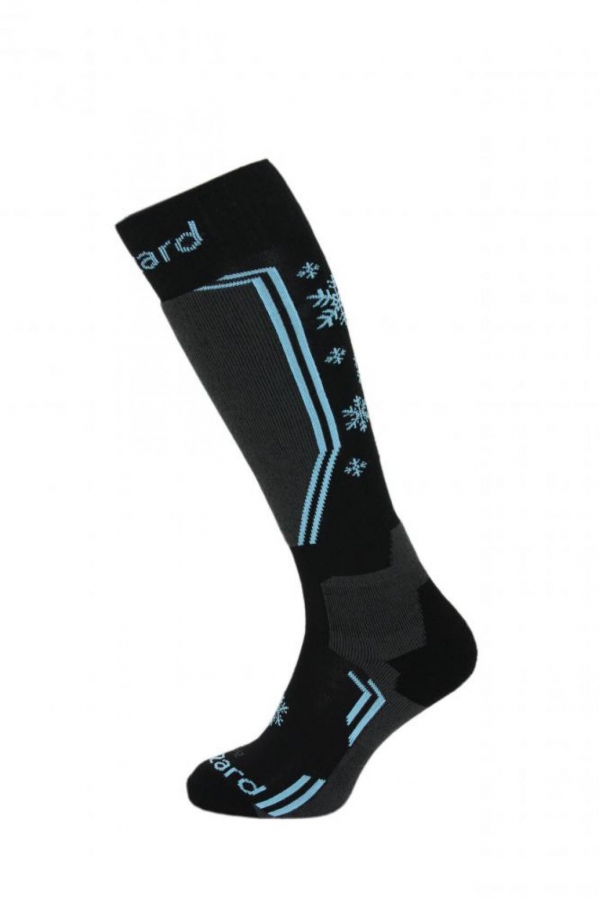 Ponožky Blizzard Viva Warm Ski Socks black/blue  
