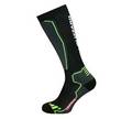 Ponožky Blizzard Compress 85 Ski Socks black/yellow