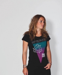Dámské triko Mystic Hand Picket Tee černé 