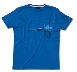Triko Mystic Splash Tee modré 