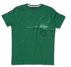 Triko Mystic Splash Tee zelené 