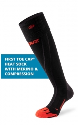 Samotné ponožky Lenz Heat Sock 6.0 Toe Cap Compresion  