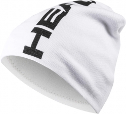 Čepice HEAD Beanie white 