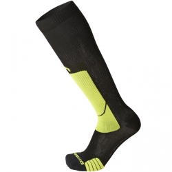 Ponožky Mico LIGHT WEIGHT SKI TOURING SOCKS_NERO GIALLO FLUO 