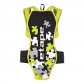 Etape dětský chránič páteře Junior Pro černá/zelená 
