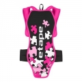 Etape dětský chránič páteře Junior Pro černá/růžová