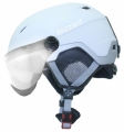 Helma Blizzard Viva Double Visor white matt/silver mirror 